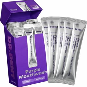 Purple Mouthwash for Teeth Whitening